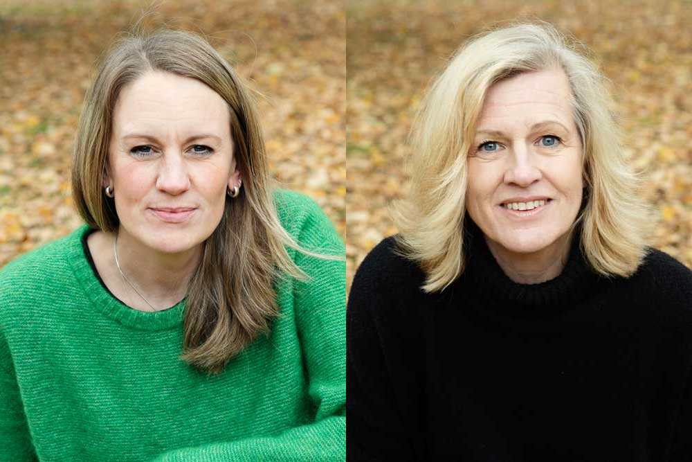 Foto av Maria Martinsson och Philippa Borg