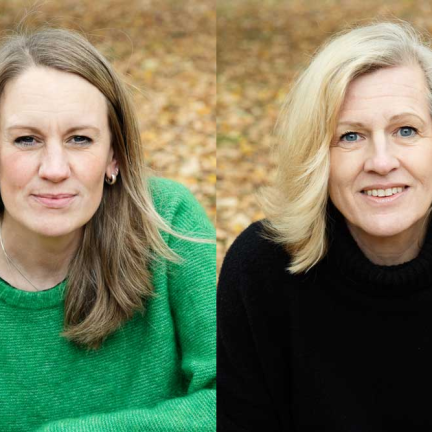 Foto av Maria Martinsson och Philippa Borg